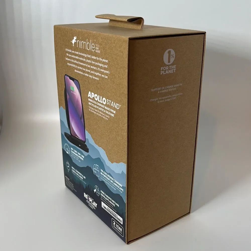 NWT NIMBLE APOLLO Wireless Stand - Wireless Charger Stand